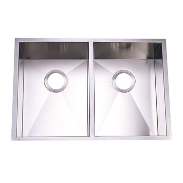 Gourmetier KUS292010DBN Undermount Double Bowl Kitchen Sink Kitchen Sink Kingston Brass Default Title